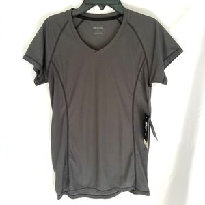 Outdoor Research Womens Echo T Shirt Size XS Storm Gray Short Sleeve NWT